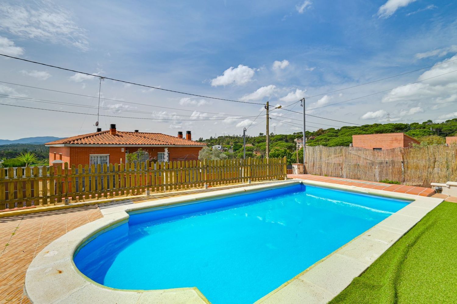 Chalet en Maçanet - Piscina